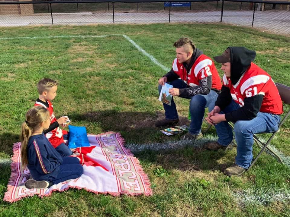 Reading with the Tomcats